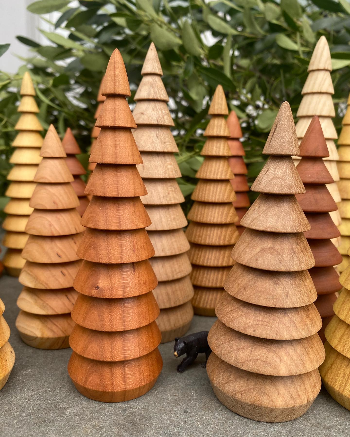 Lukas Hyder Handcrafted Holiday Trees at White Memorial’s Sip and Shop