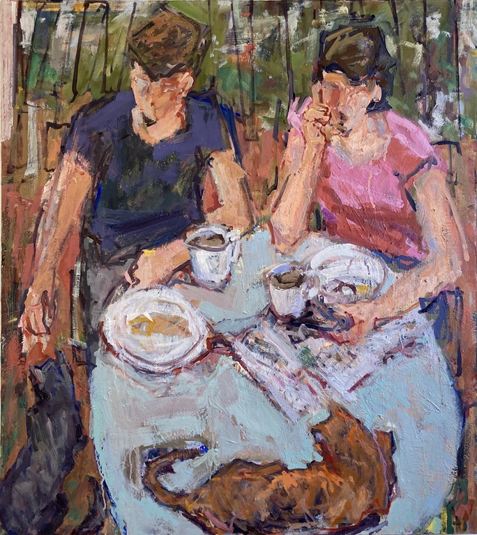 Karen Bonanno Exhibit at Oliver Wolcott Library