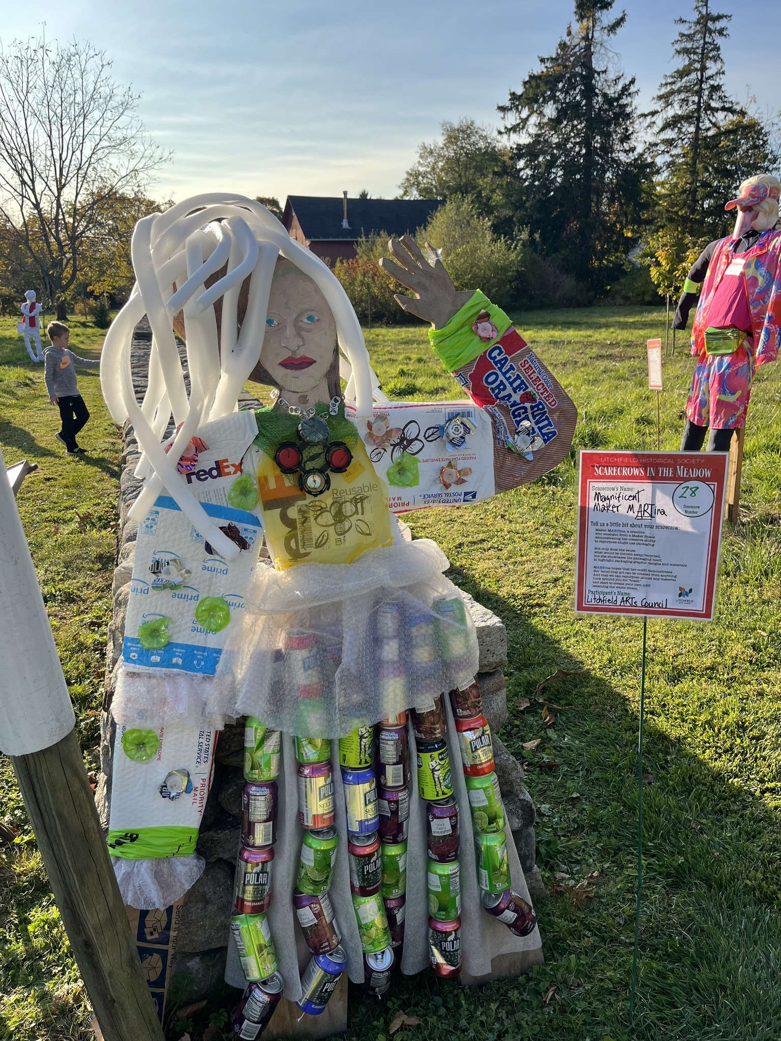 Scarecrows in the Meadow