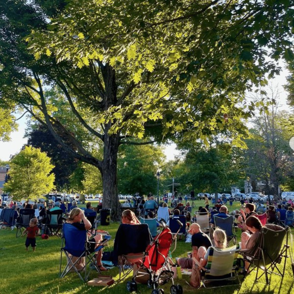 free concerts on the Litchfield Green, summer 2026